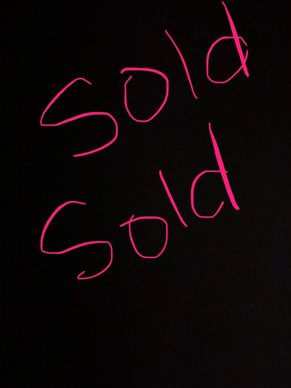 SOLD ITEM